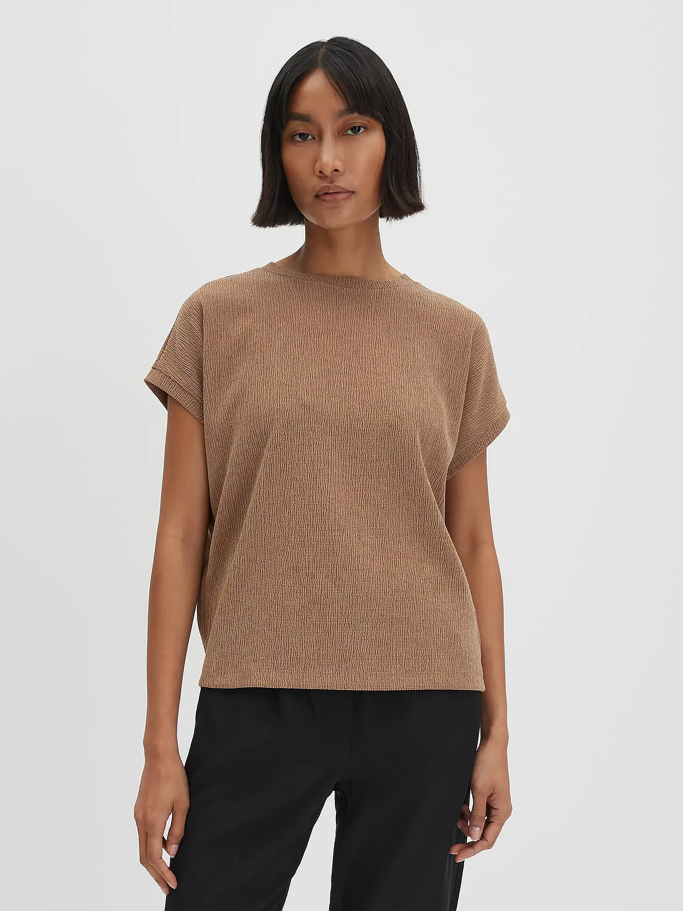 SOMEDAY | T-Shirt KANITA | hellbraun